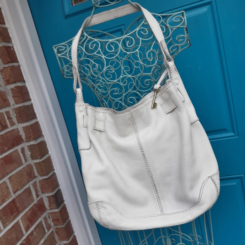 Genuine Leather Hobo Bag Bohemian Purse Large - Picture 5 of 11